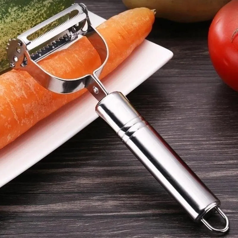 Stainless Steel Potato Cucumber Carrot Grater  Kitchen Items  Kitchen Gadgets and Accessories Fruit Peeler Apple Peeler